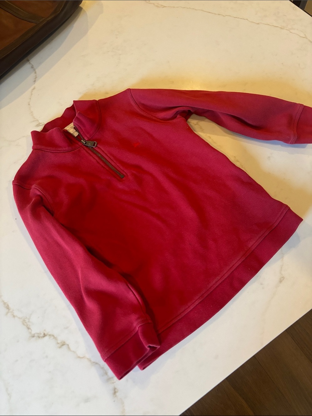 Burberry kids quarter zip size 6y
